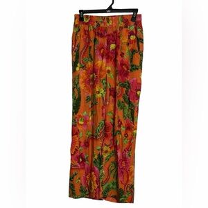 Cynthia Rowley Multicolor Floral Pants Size Small